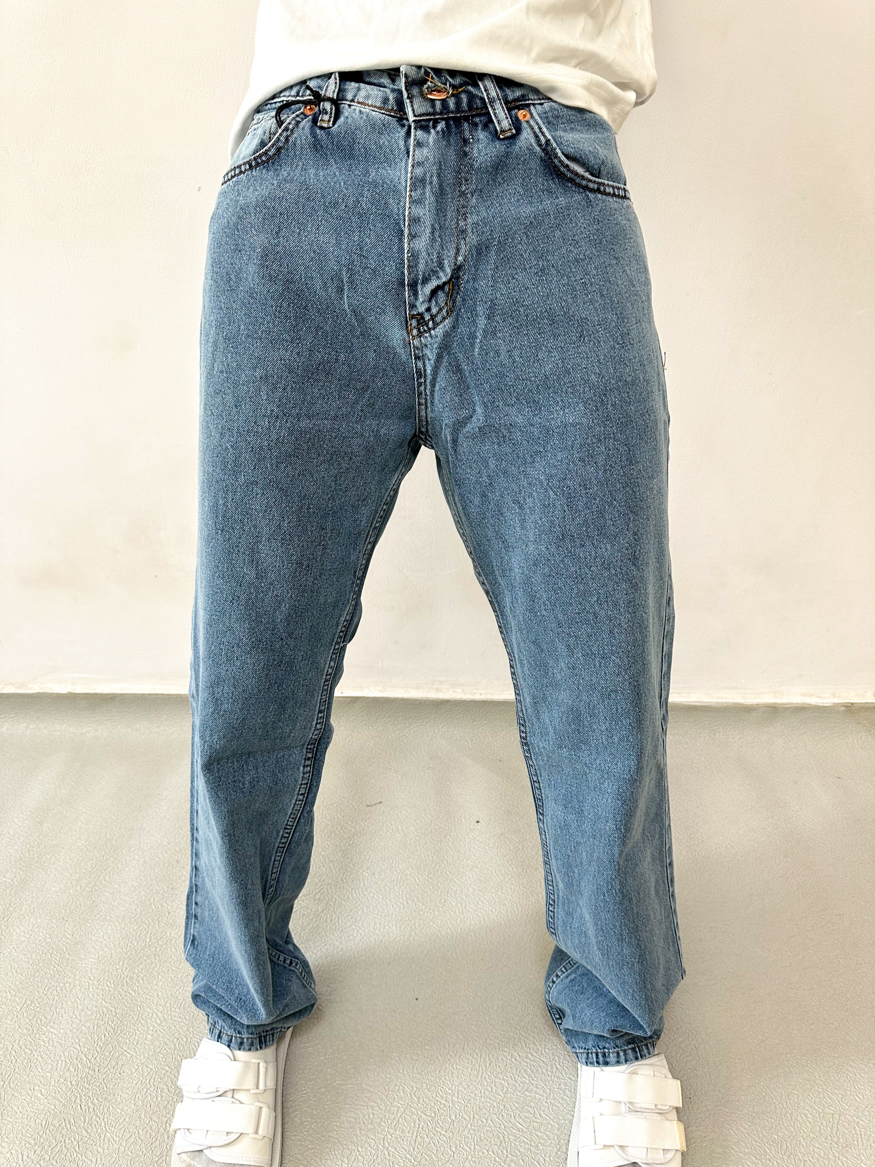 Cai Relaxed Straight Cut Jeans - Vintage Wash