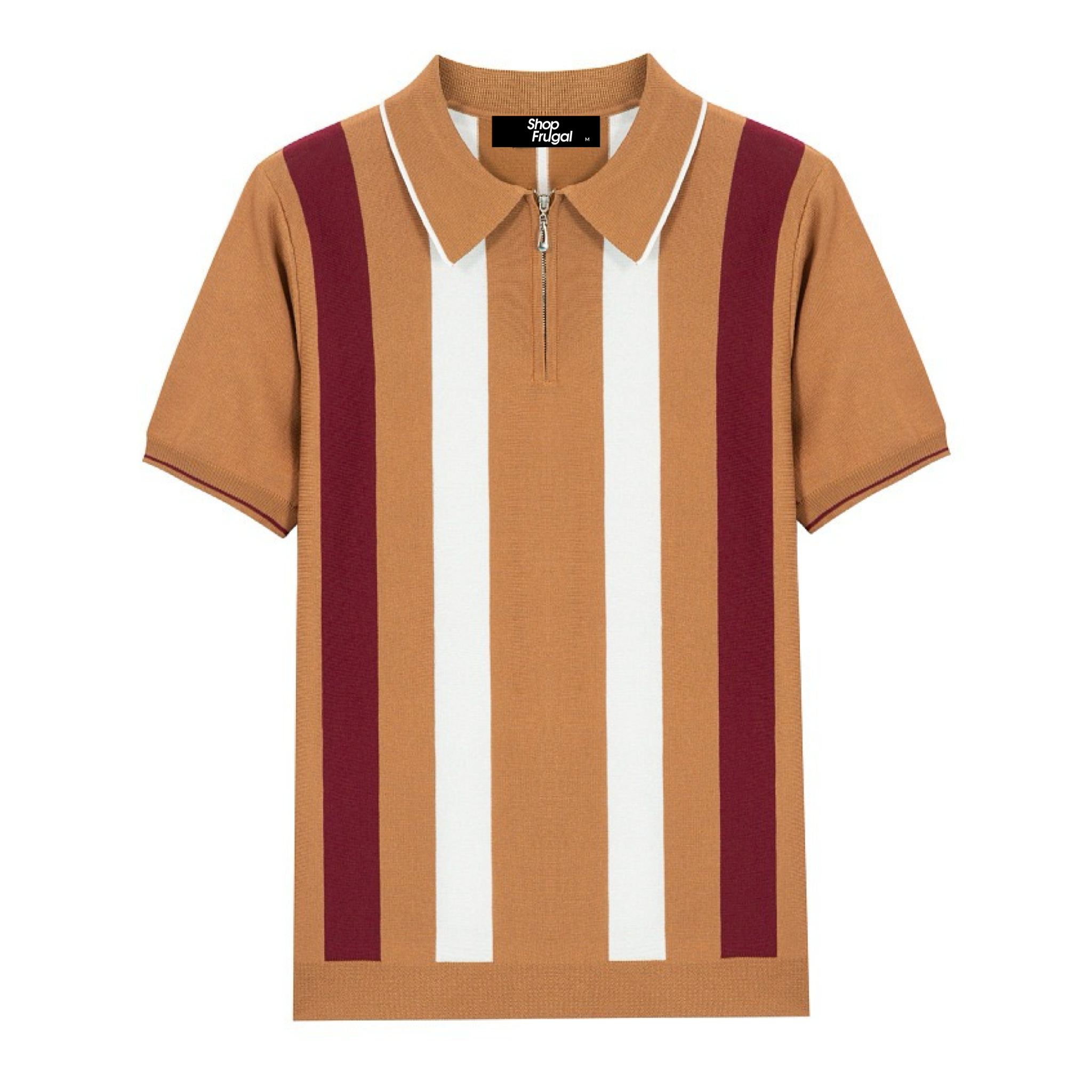 Casey Zipper Collar Viscose Shirt