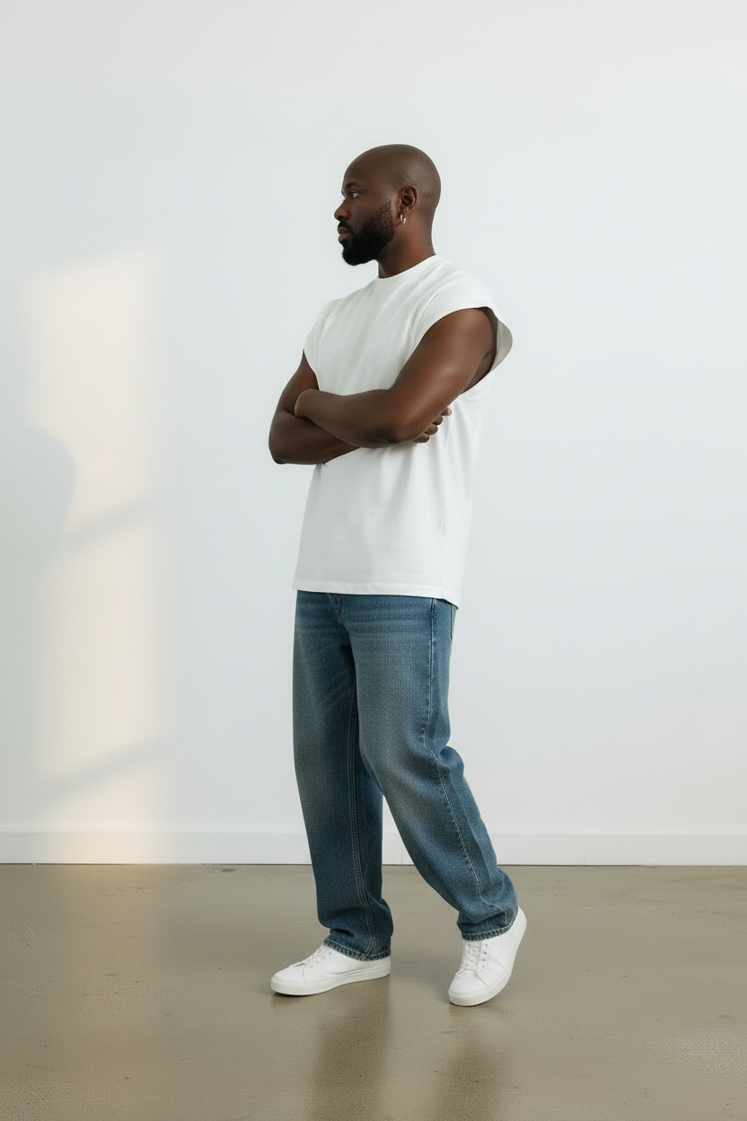 Callie 2.0 310GSM Raglan Raw-Hem Tshirt (Premium Quality) - White