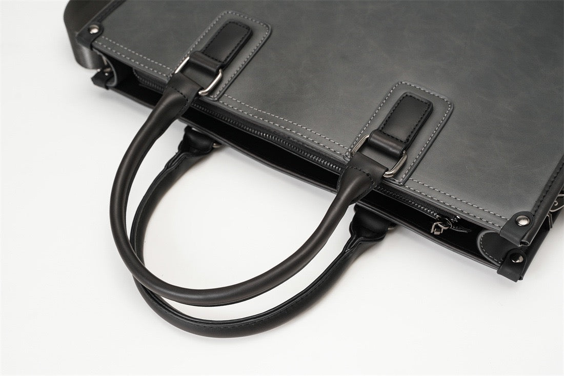 Aleah 2.0 Satchel (Laptop) Bag - Grey