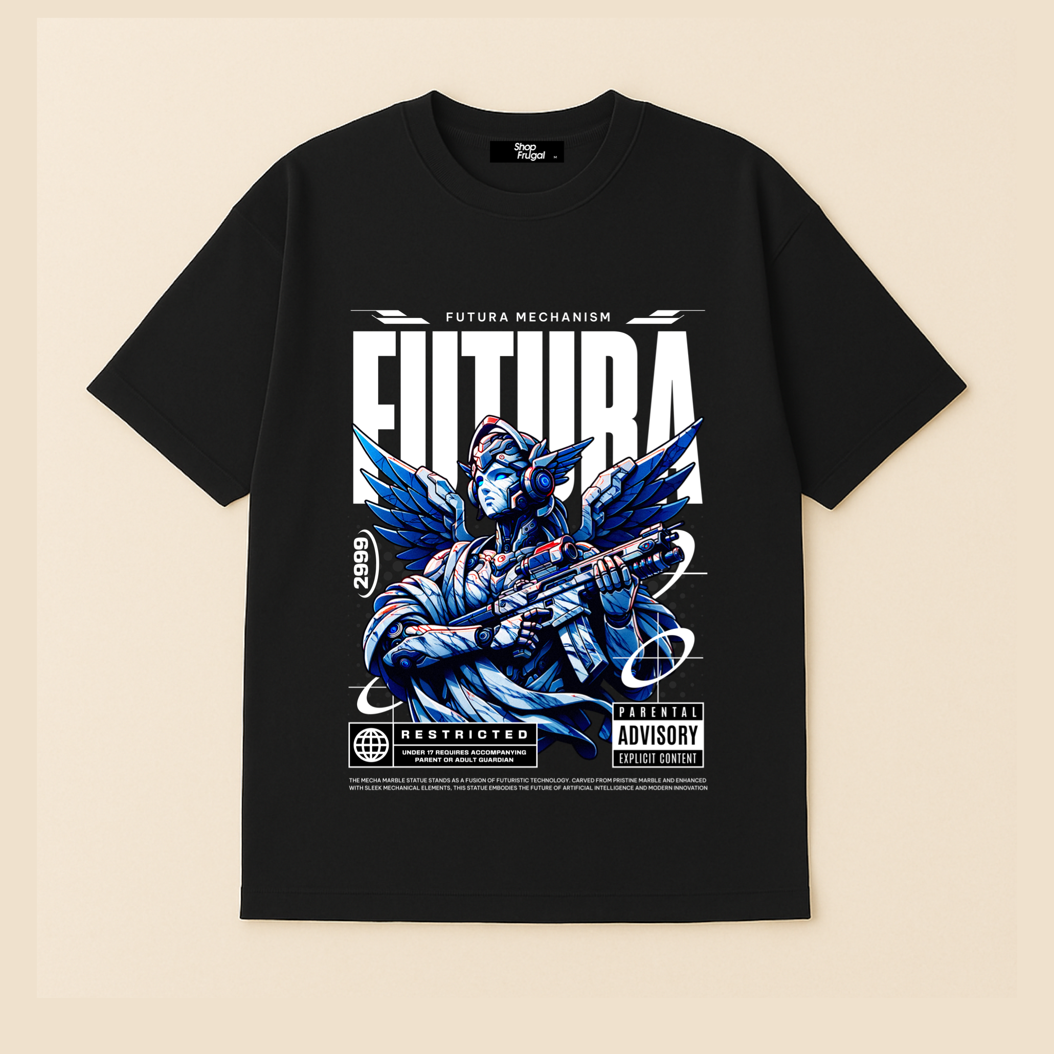 Charlee “Futura Mecha” Luxe Tshirt (Premium Quality)