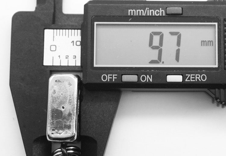 Ace Embed Cross Necklace - Silver