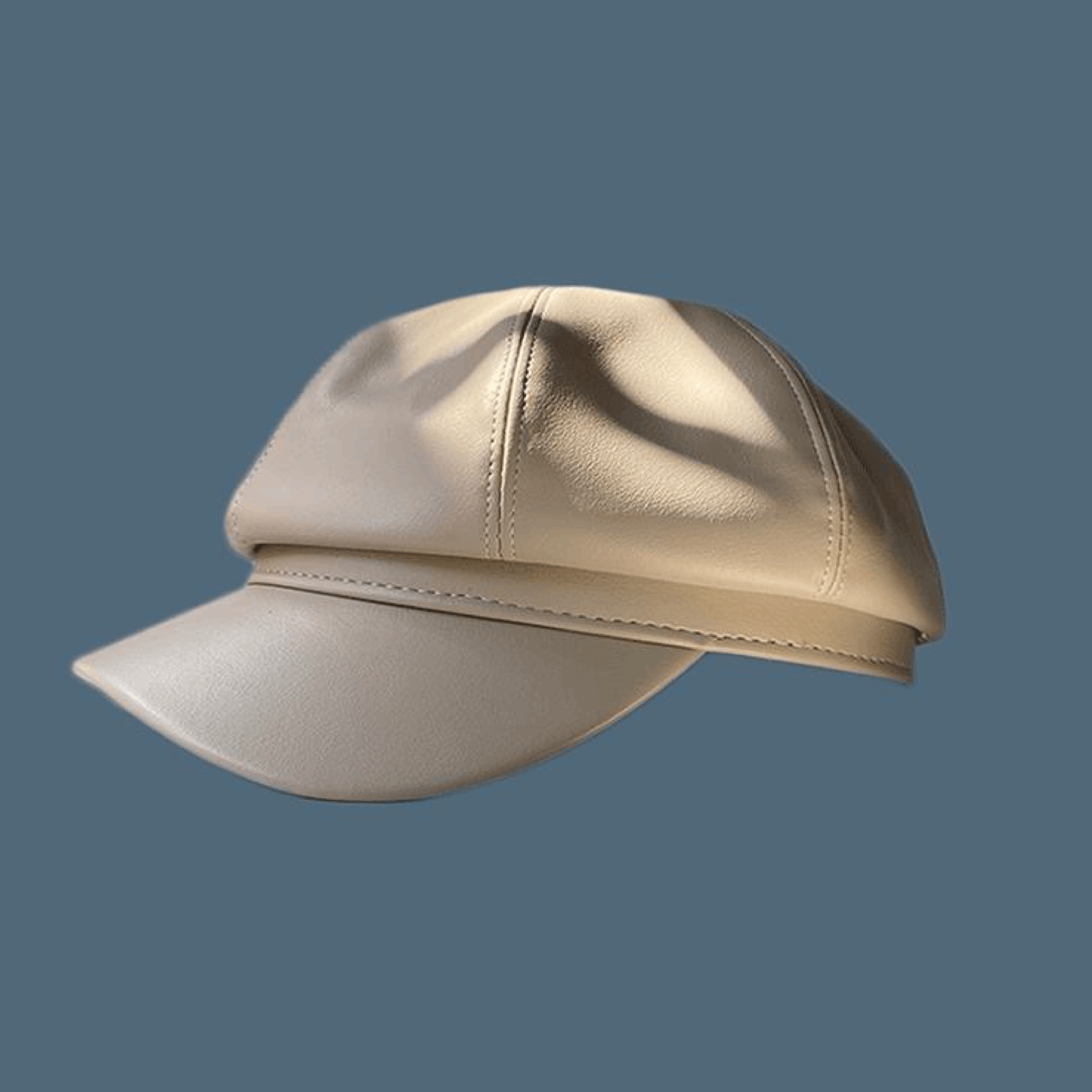 Adair Retro Leather Cap