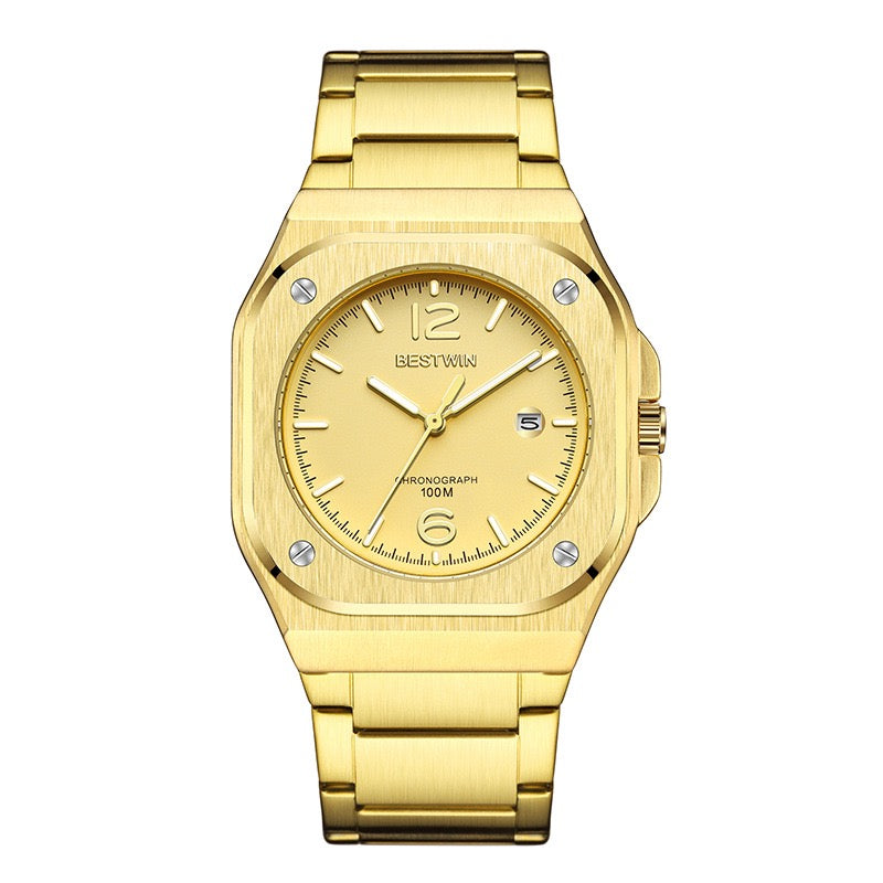 Alina Stainless Wristwatch - Gold
