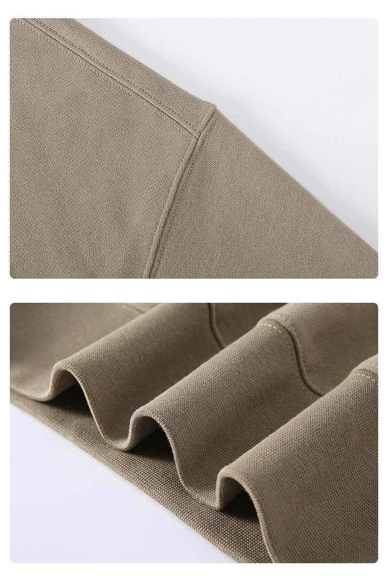 Cairo 380G Cozy Heavyweight Crewneck Sweatshirt - Khaki