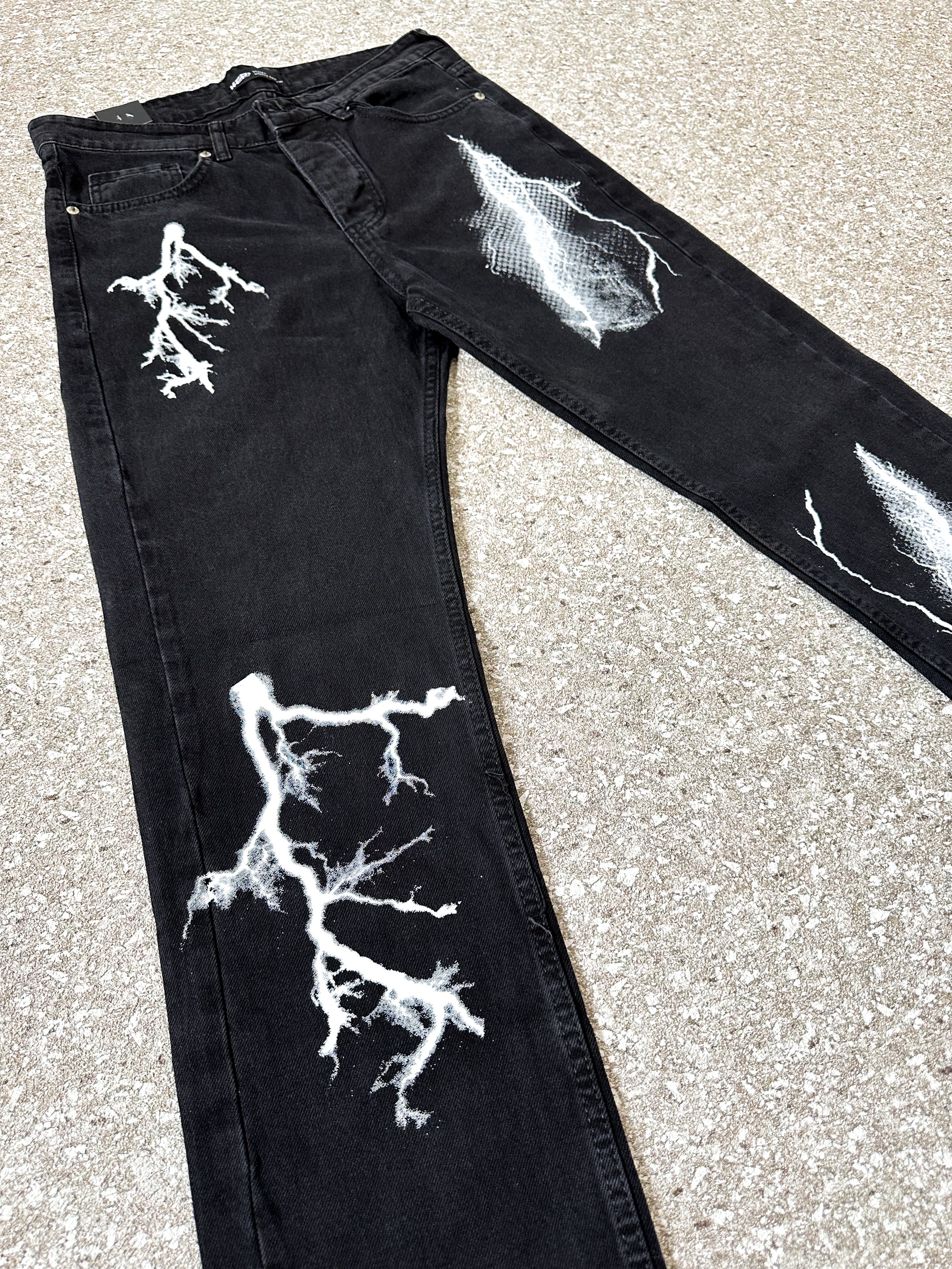 Chevelle Thunderbolt Relaxed Baggy Boyfriend Jeans-13