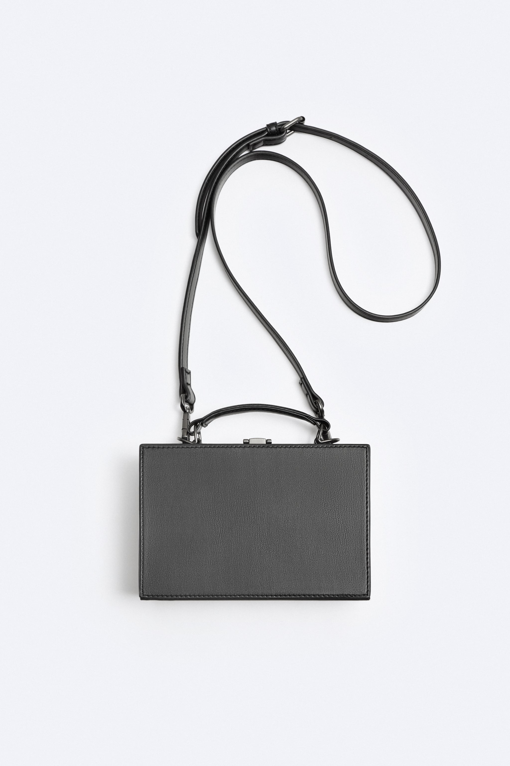 Arthur Rigid Crossbody Box Bag - Camel-13