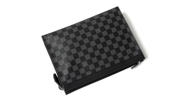 Alaia Embossed Zipper Purse