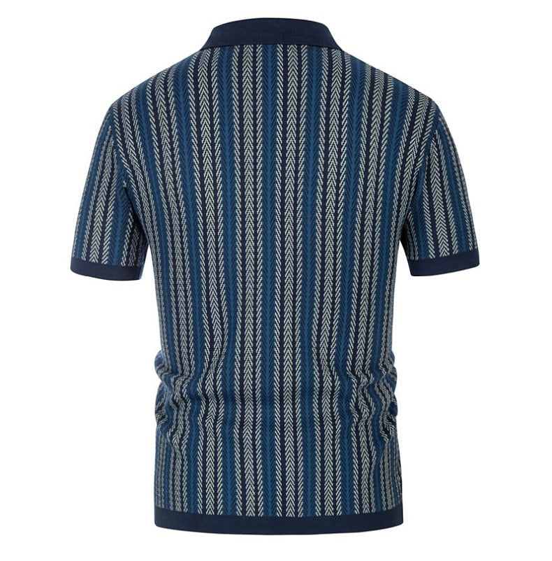 Cairo Button Down Leaf Print Viscose Shirt-zoom-16