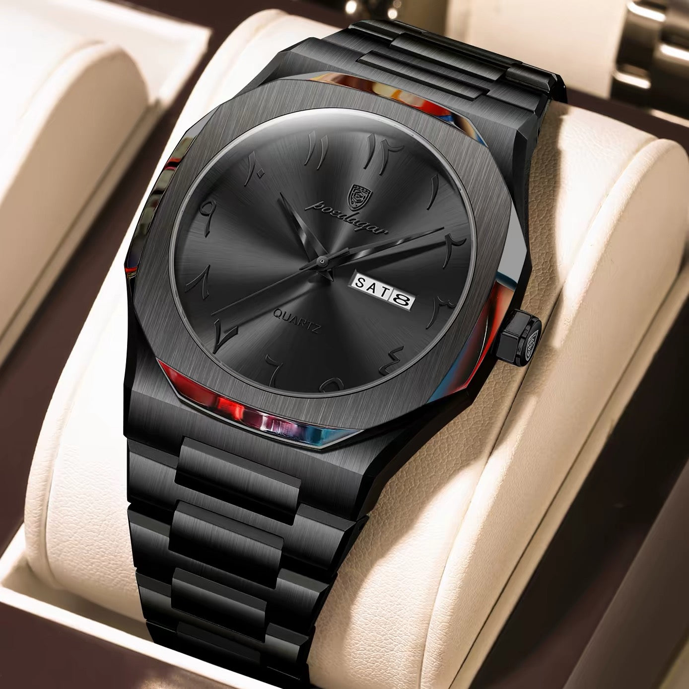 Alba Stainless Wristwatch 2.0 - Black