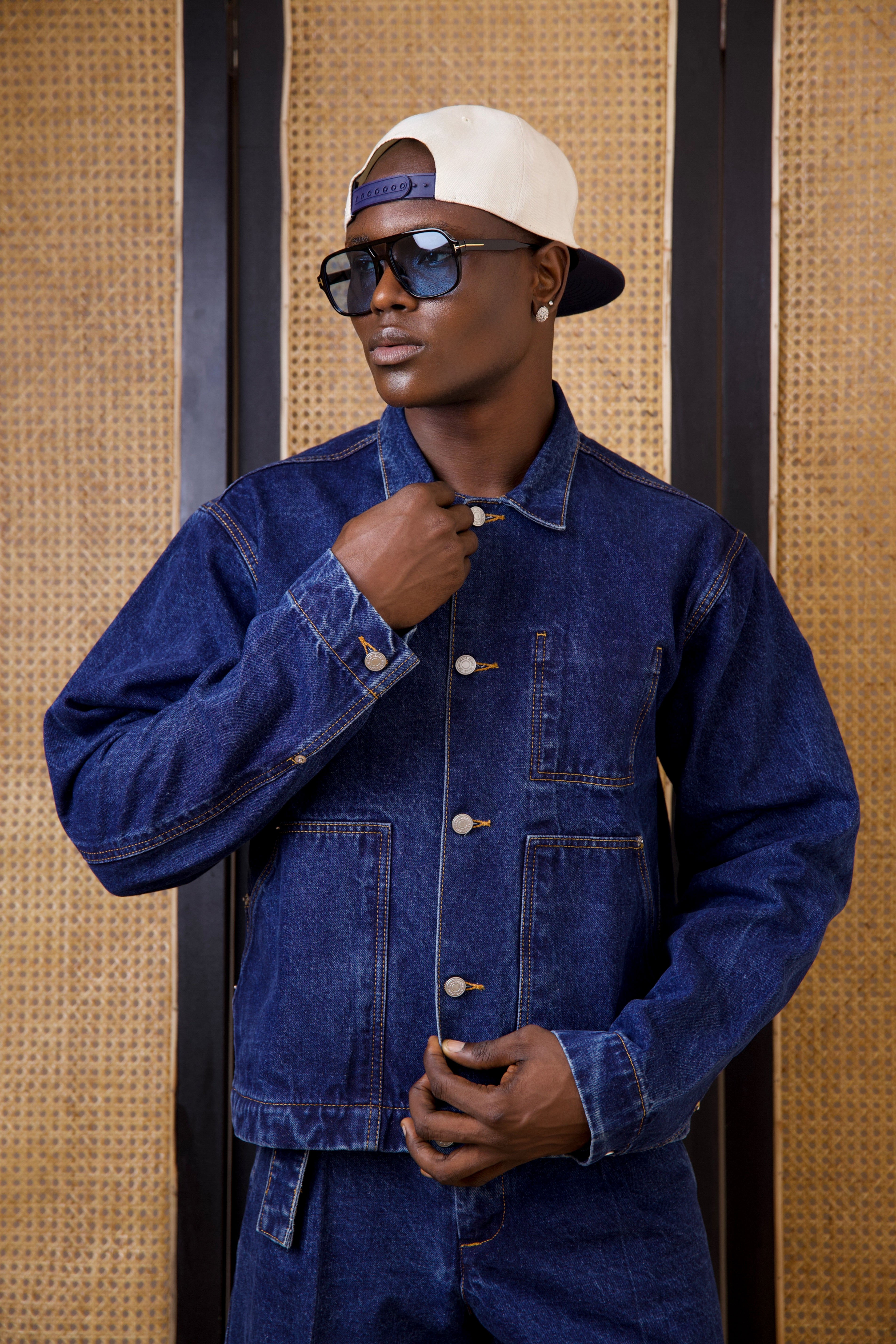Claire Utility Denim Jacket-14