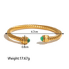 Calla 18K Titanium Stainless Steel Bracelet