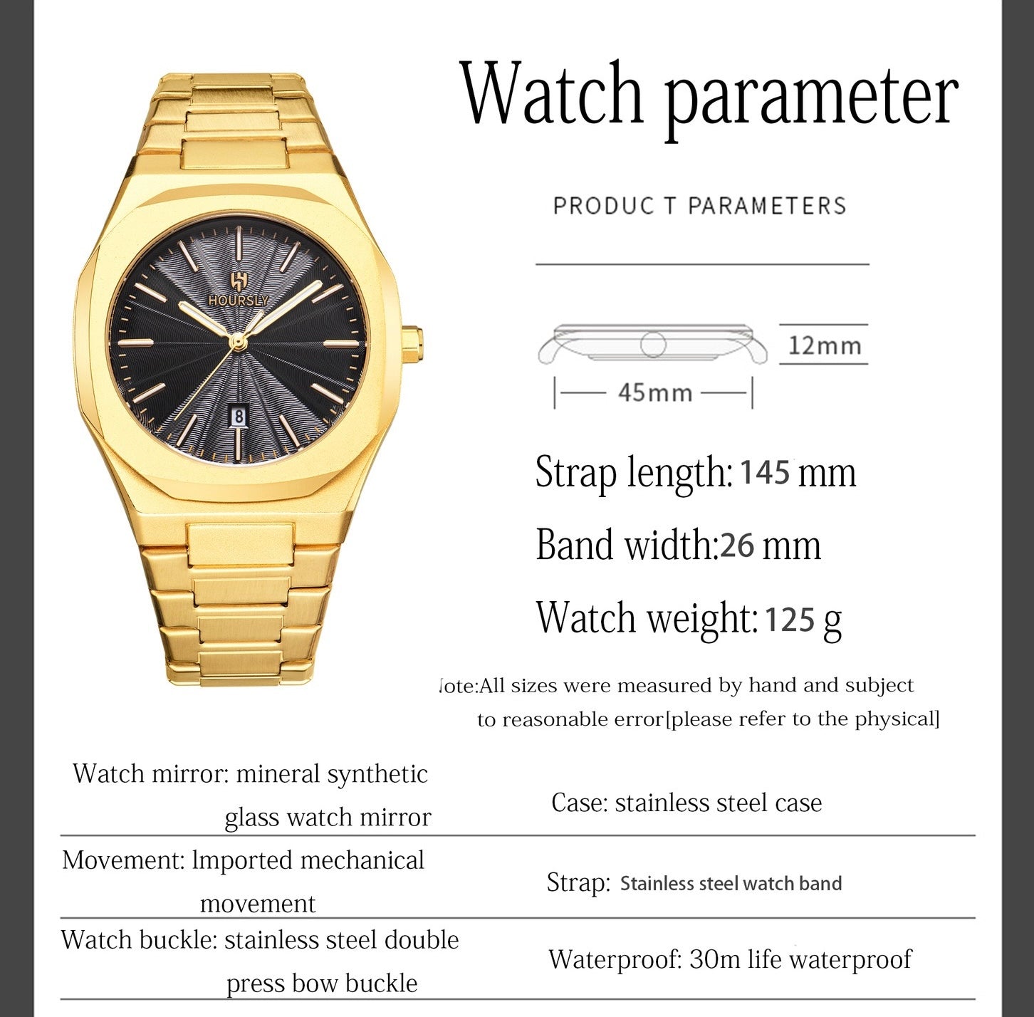 Adonis Stainless Wristwatch - Silver-10