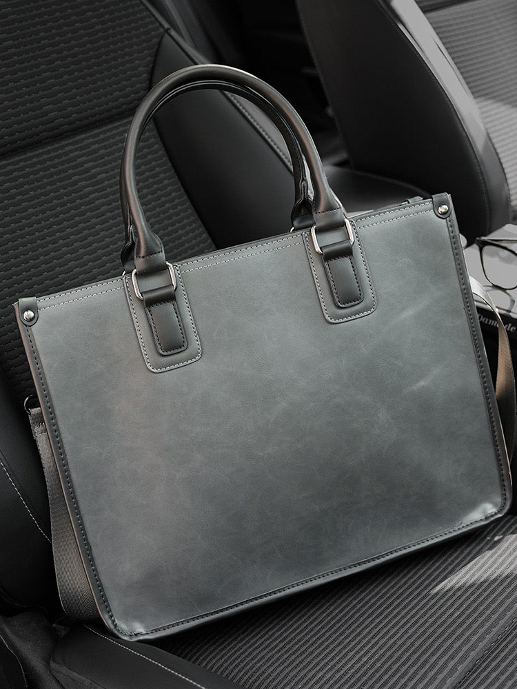 Aleah 2.0 Satchel (Laptop) Bag - Grey