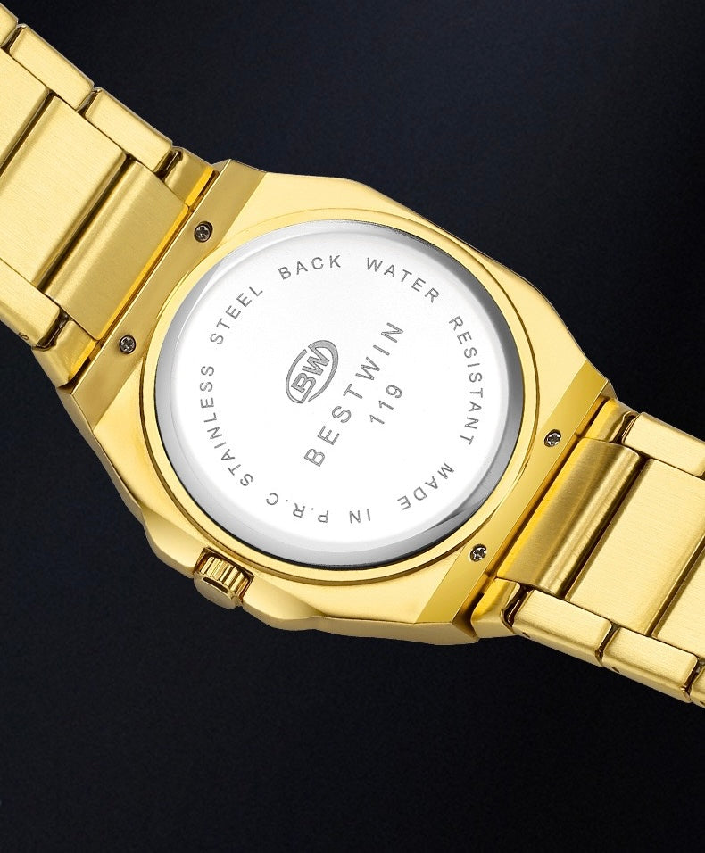 Alina Stainless Wristwatch - Gold