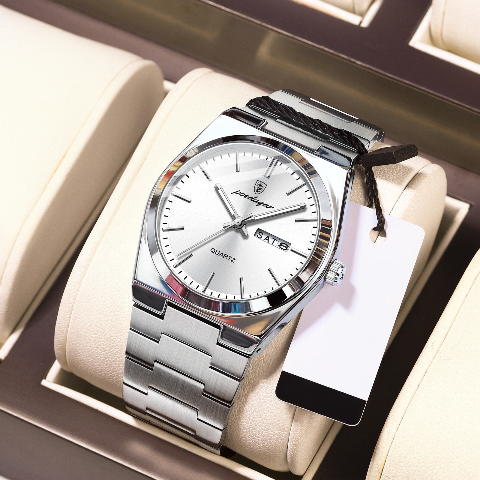 Alexis Stainless Wristwatch - Silver