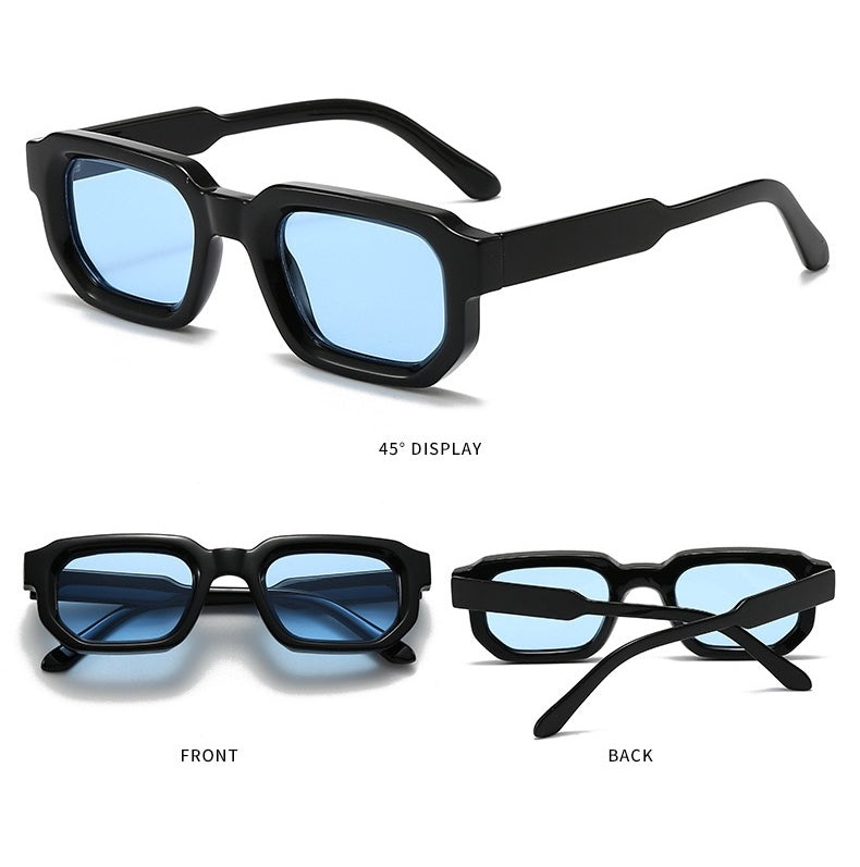 Adonis Unisex Glasses - Black/Blue