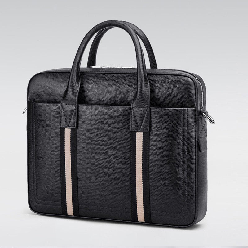 Axel Textured Laptop Bag-11