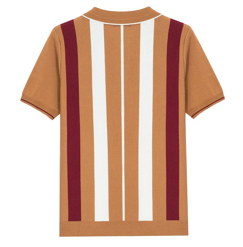 Casey Zipper Collar Viscose Shirt