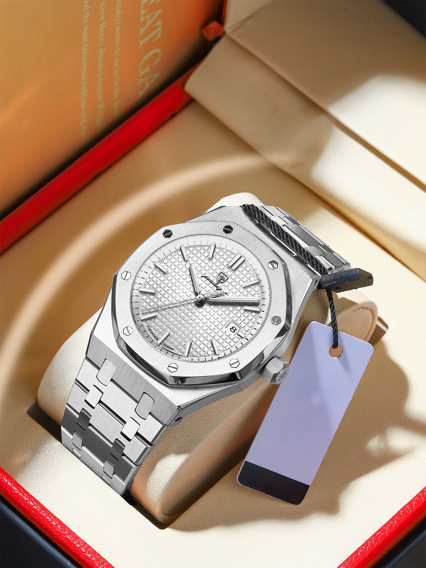 Adeline Stainless Wristwatch - Silver