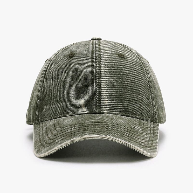 Austin Washed Denim Baseball Cap (96GSM)