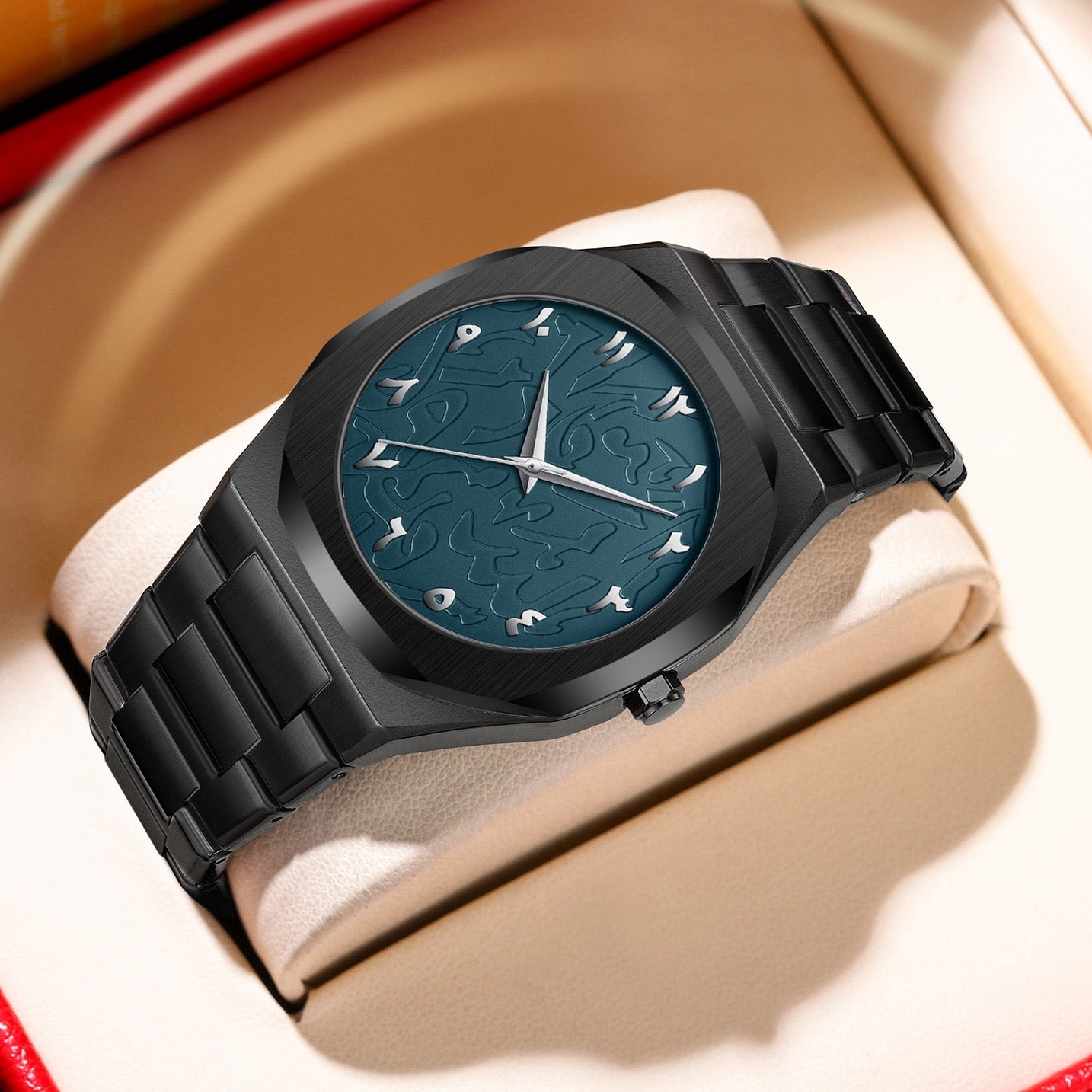 Alba Stainless Wristwatch - Black/Silver