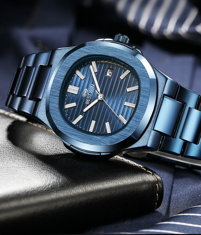 Aria Stainless Wristwatch - Brown-3