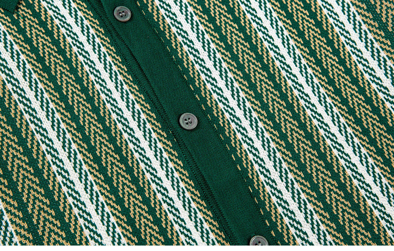 Cairo Button Down Leaf Print Viscose Shirt