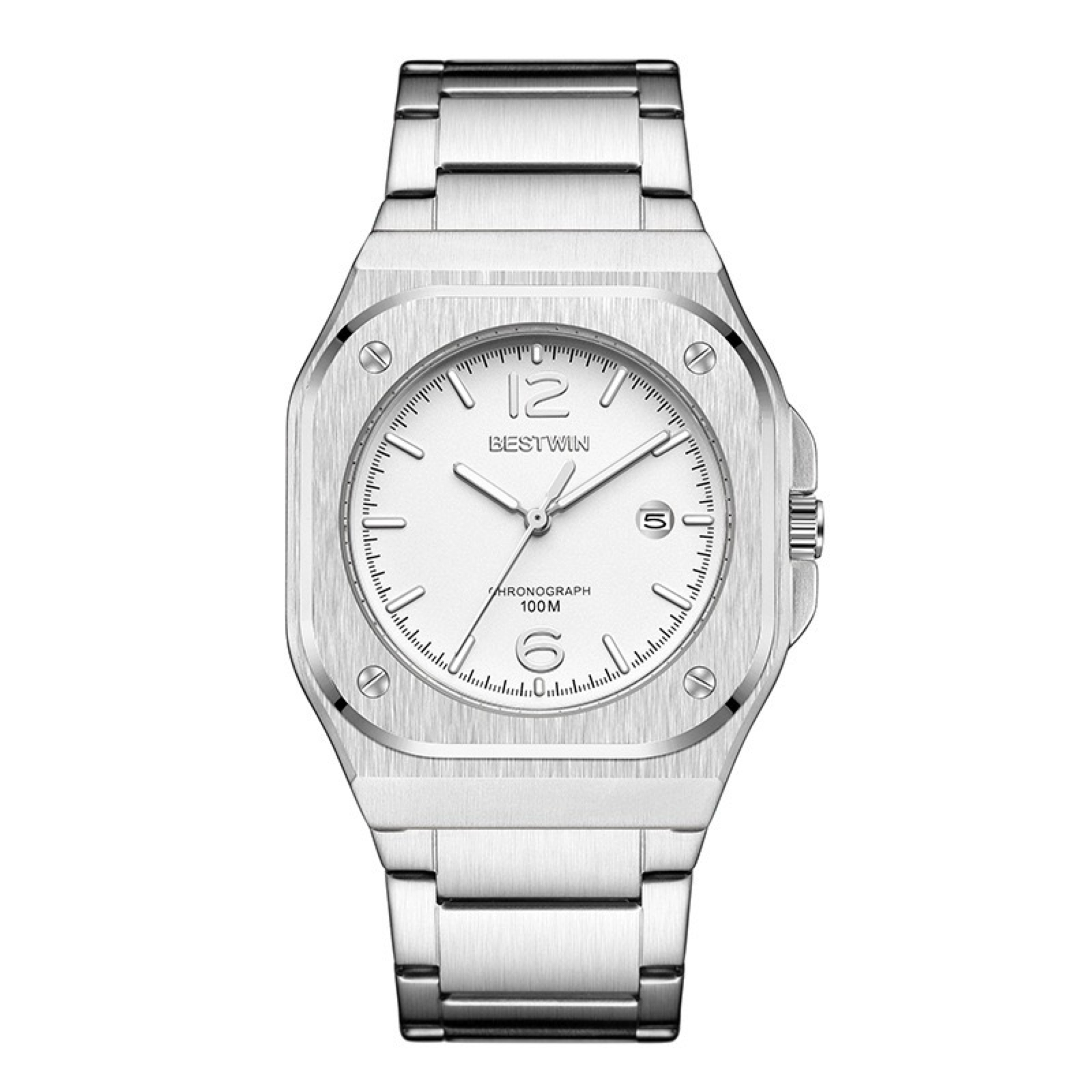 Alina Stainless Wristwatch - Silver