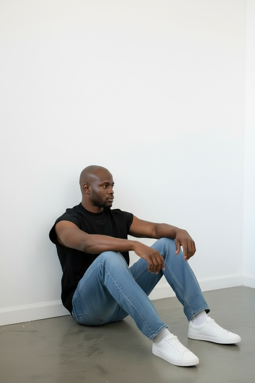 Callie 2.0 310GSM Raglan Raw-Hem Tshirt (Premium Quality) - Black