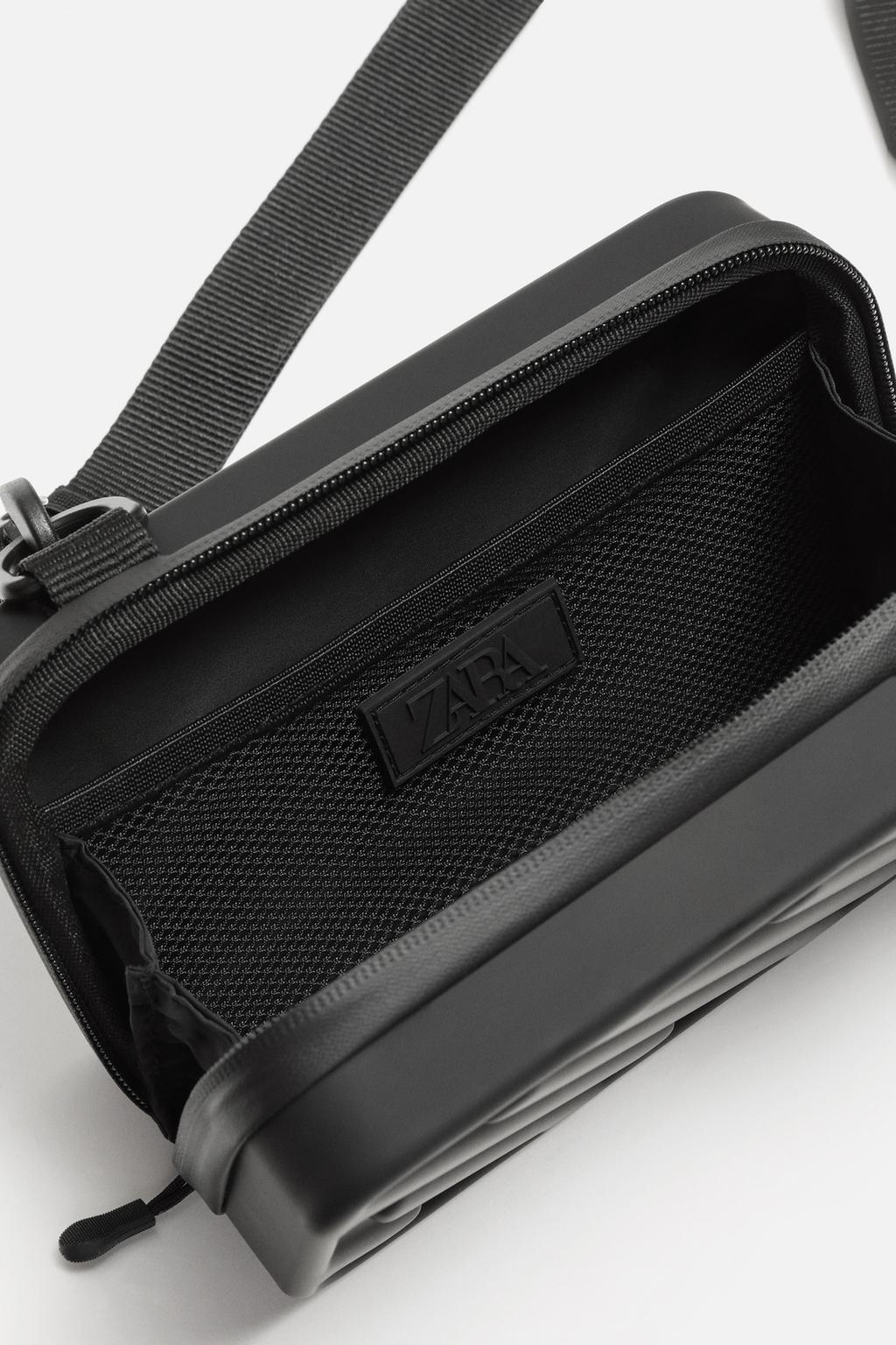 Arnold Rigid Crossbody Bag - Black