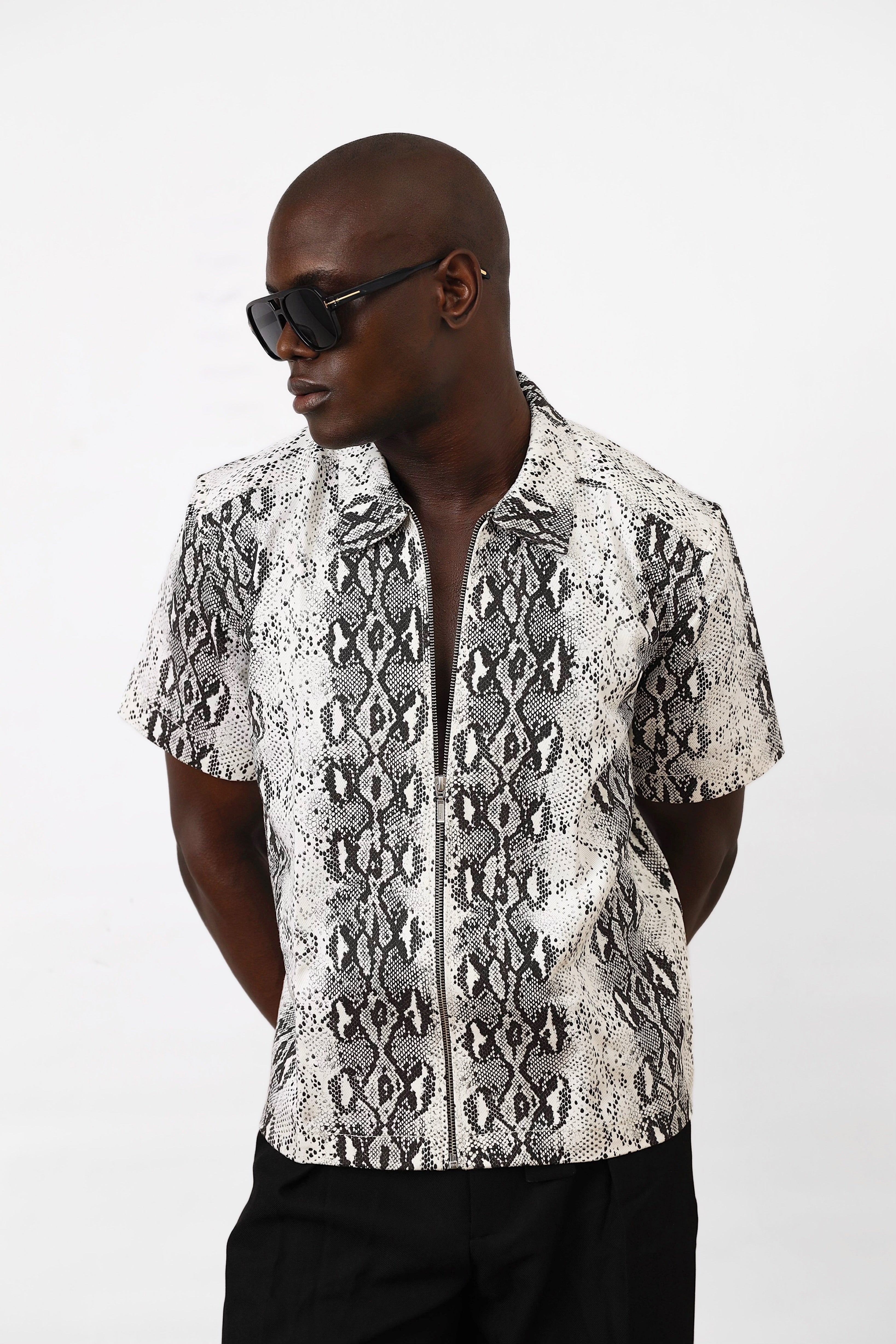 Cavil Zipper Luxe Shirt-3