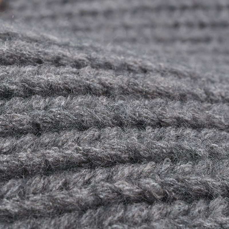 Arya Unisex Wool Beanie Hat (Premium Quality) - Black