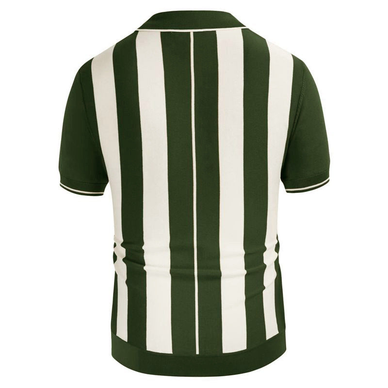 Casey Zipper Collar Viscose Shirt