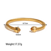 Calla 18K Titanium Stainless Steel Bracelet