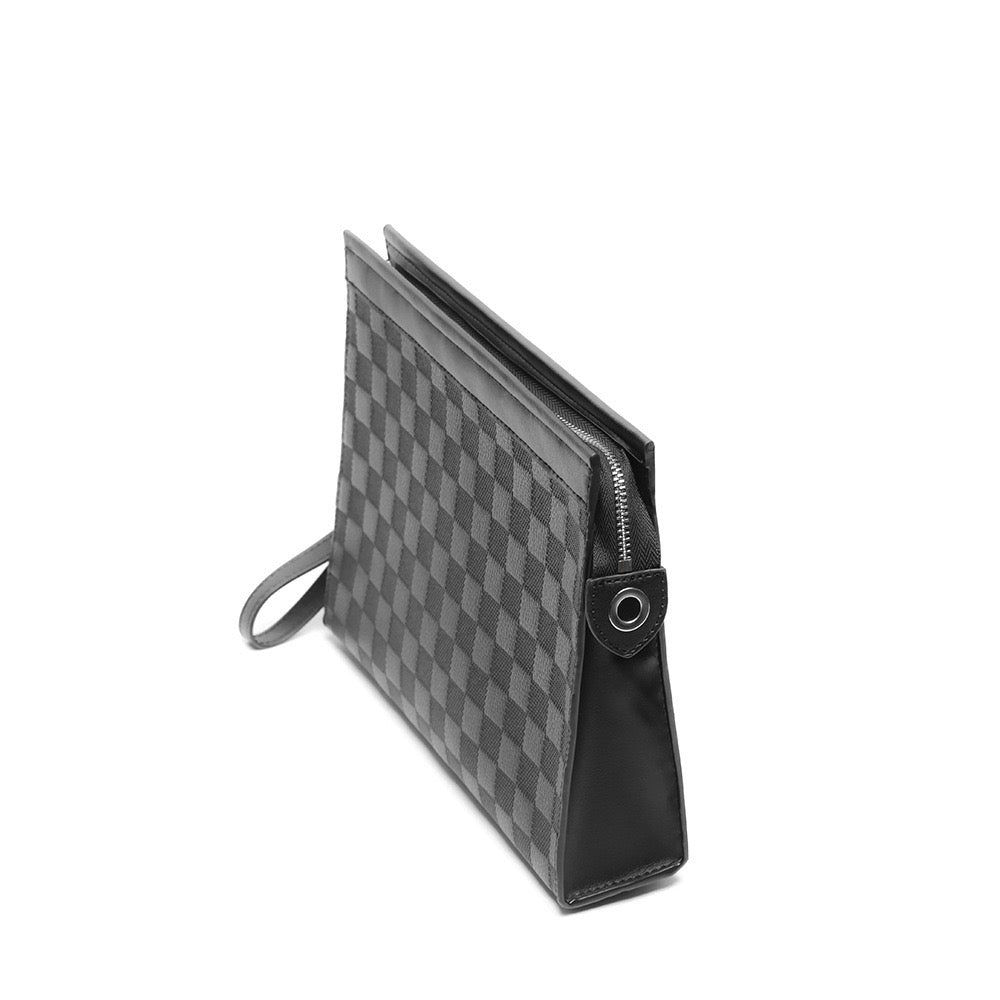 Asher Textured Zipper Purse