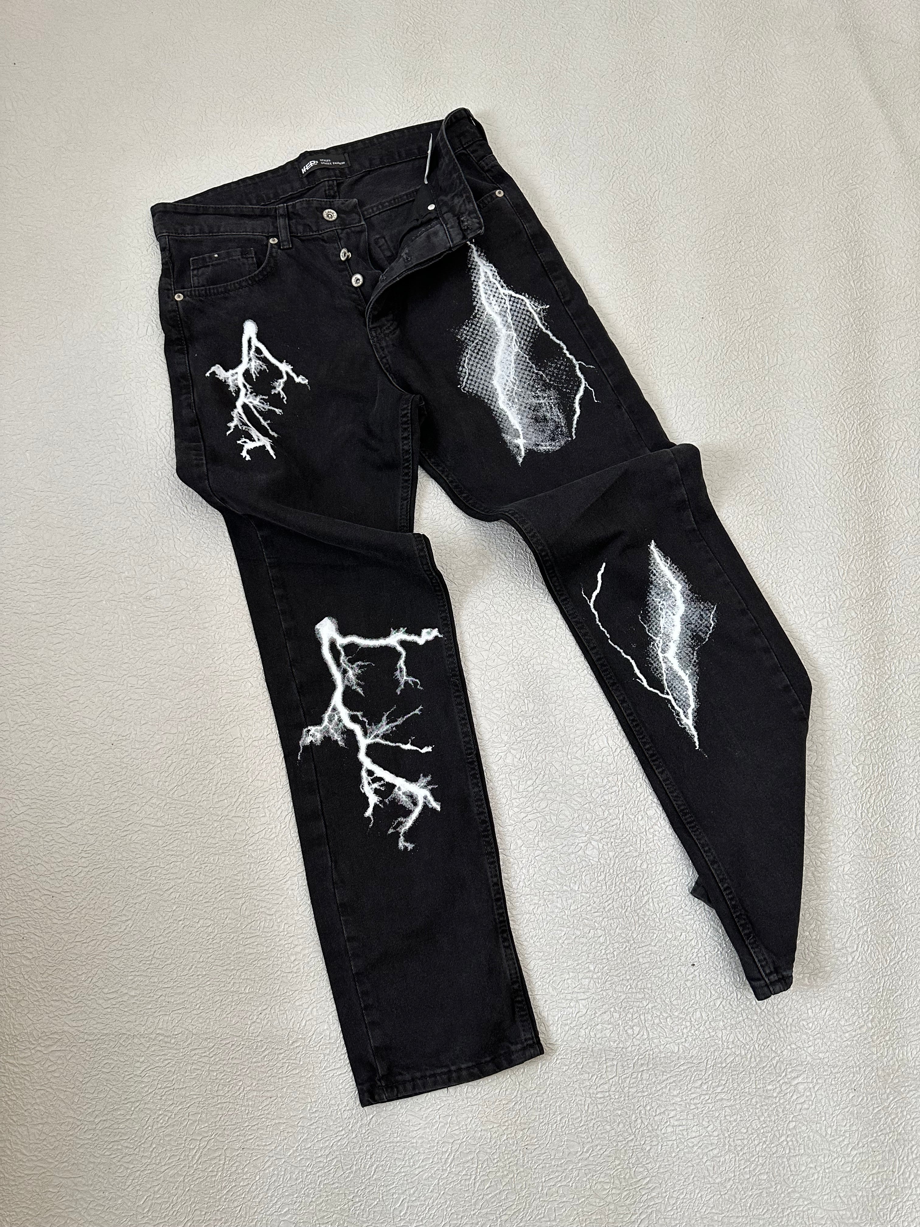 Chevelle Thunderbolt Relaxed Baggy Boyfriend Jeans-15