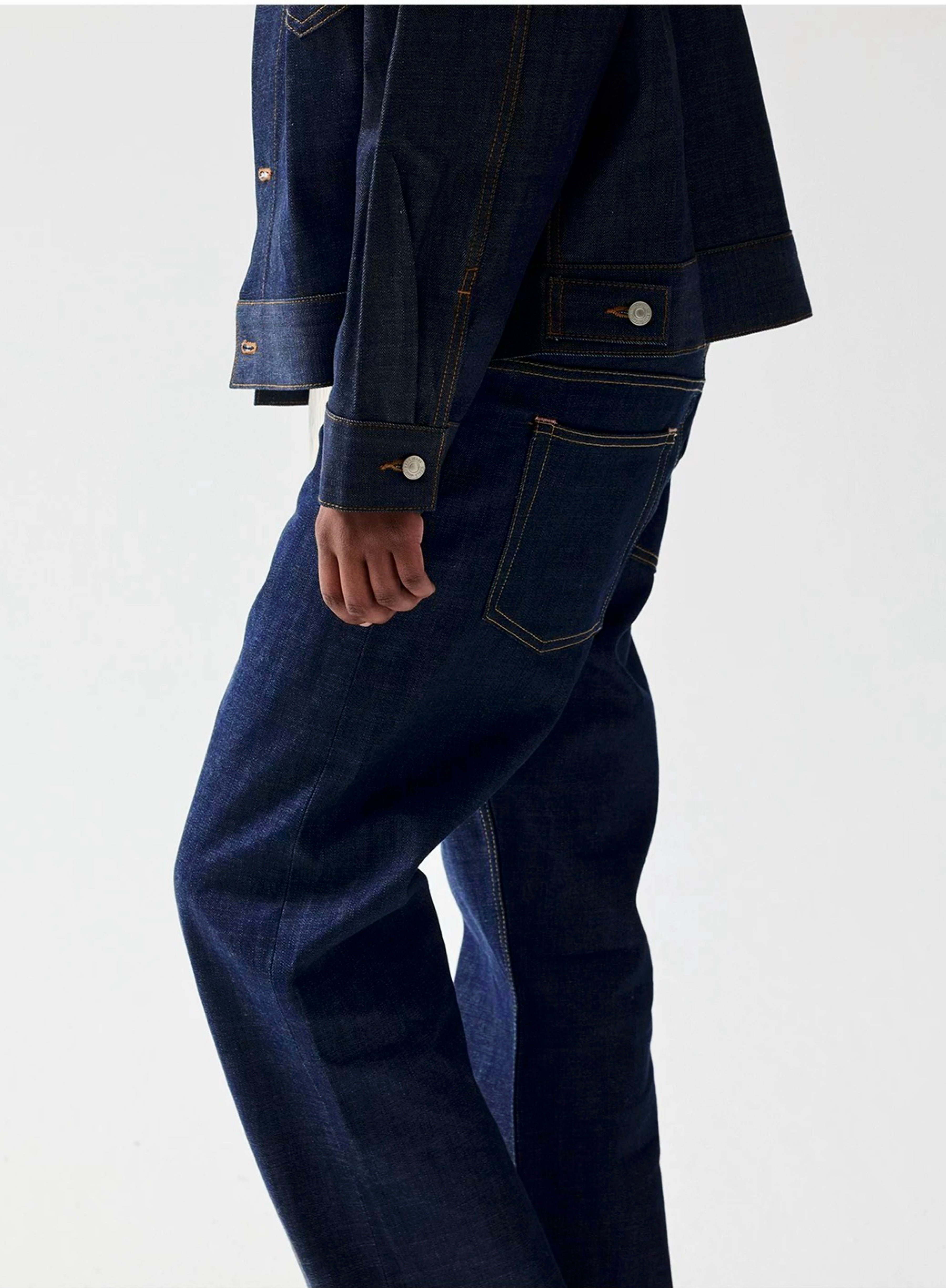 Noir Indigo Denim Jacket (RAW DENIM)
