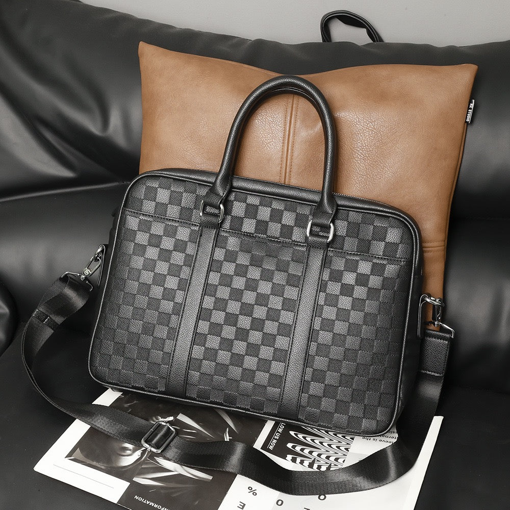 Asher Textured Laptop Bag