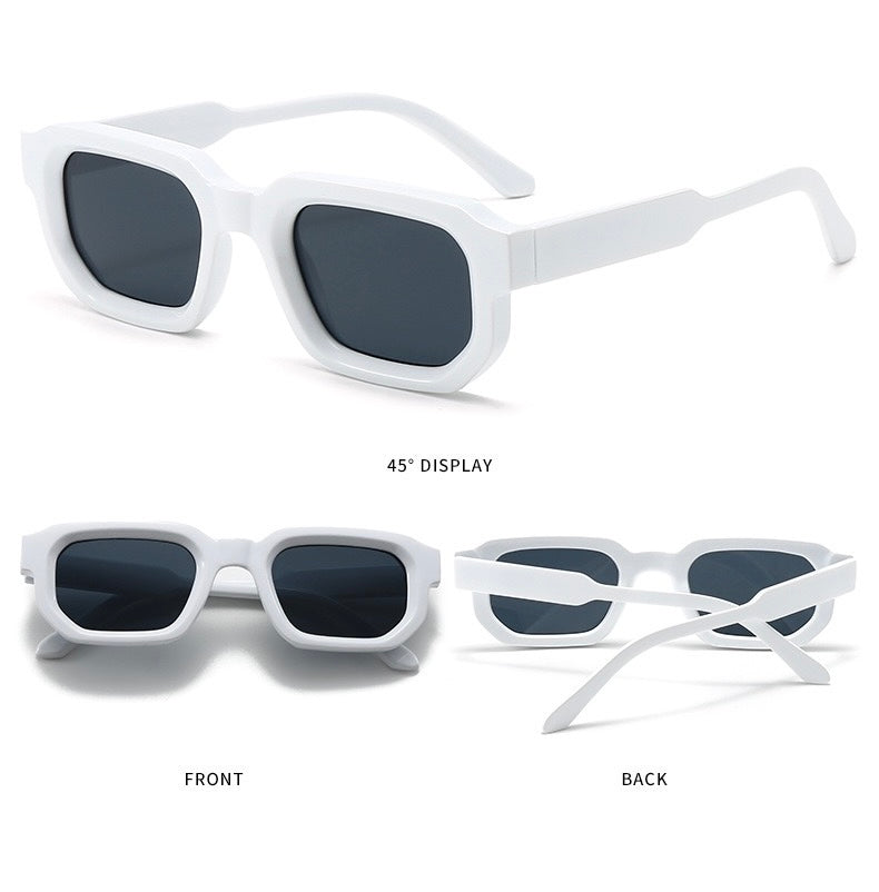 Adonis Unisex Glasses - White