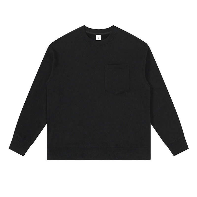 Cairo 380G Cozy Heavyweight Crewneck Sweatshirt - Black