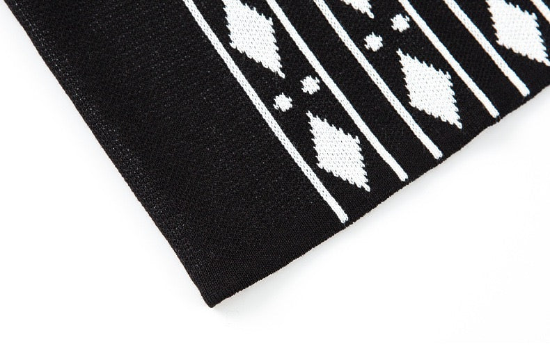 Colette Collar Button Aztec Print Viscose Shirt-9