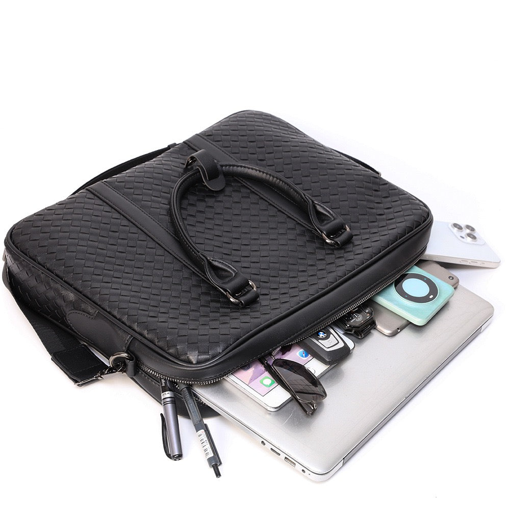 Arthur Textured Laptop Bag