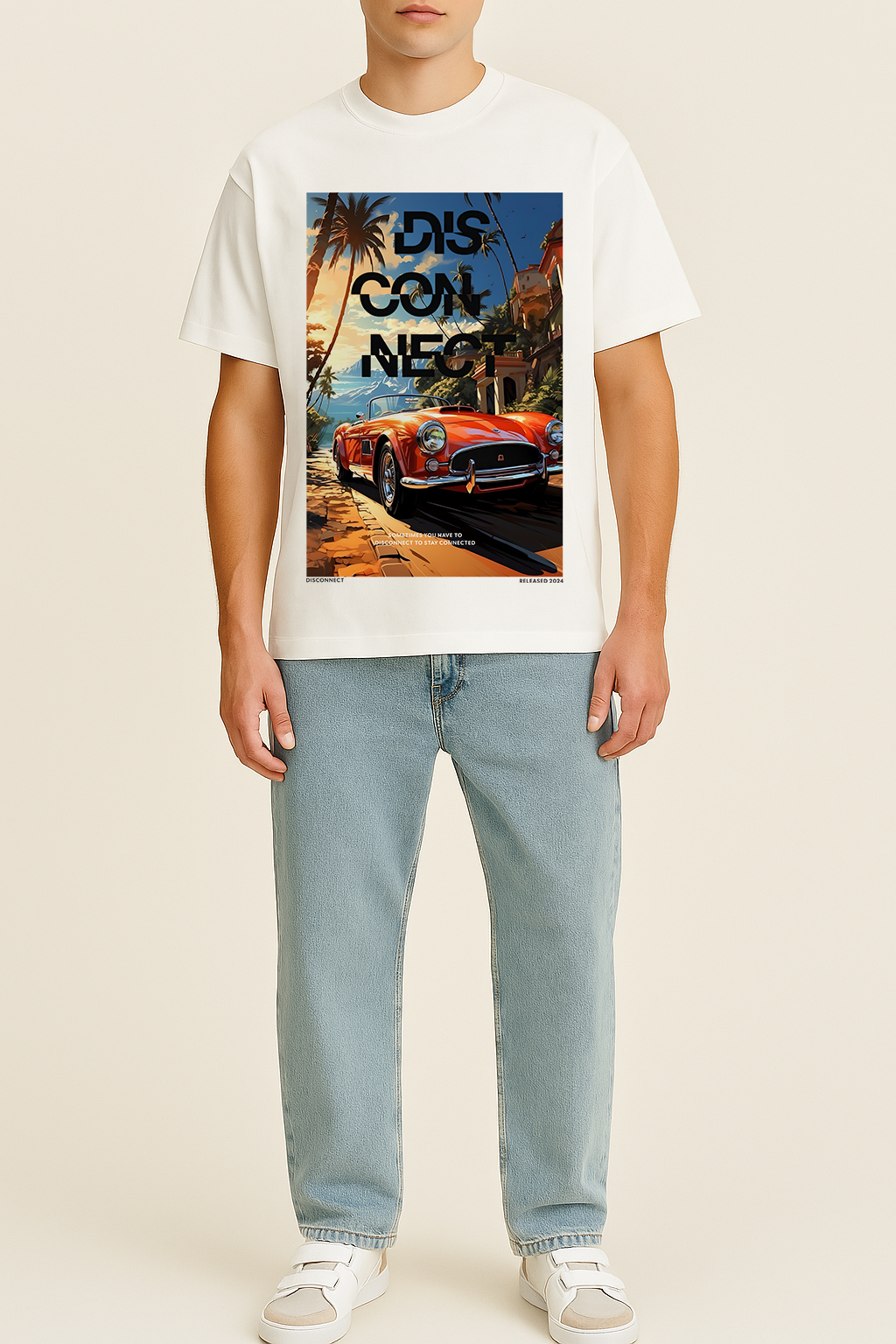 Claire “Disconnect” Luxe Tshirt (Premium Quality)-4