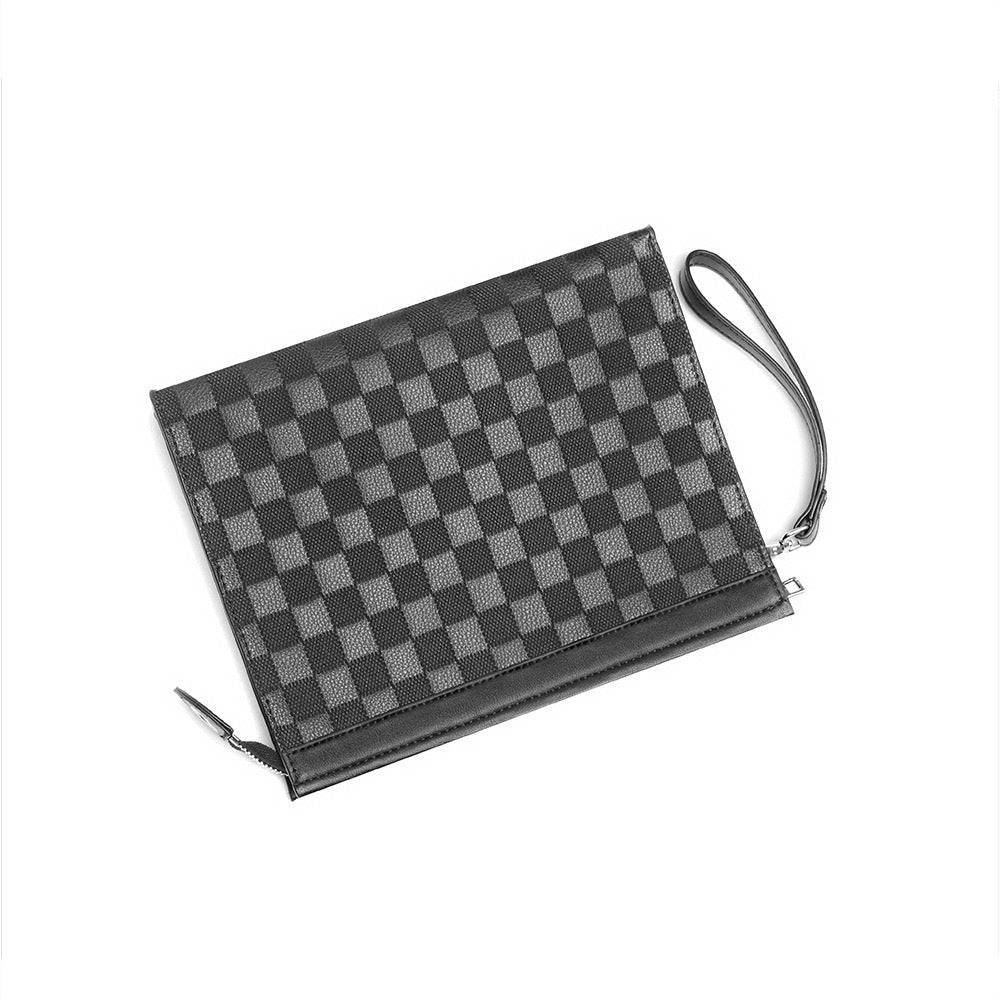 Asher Textured Zipper Purse