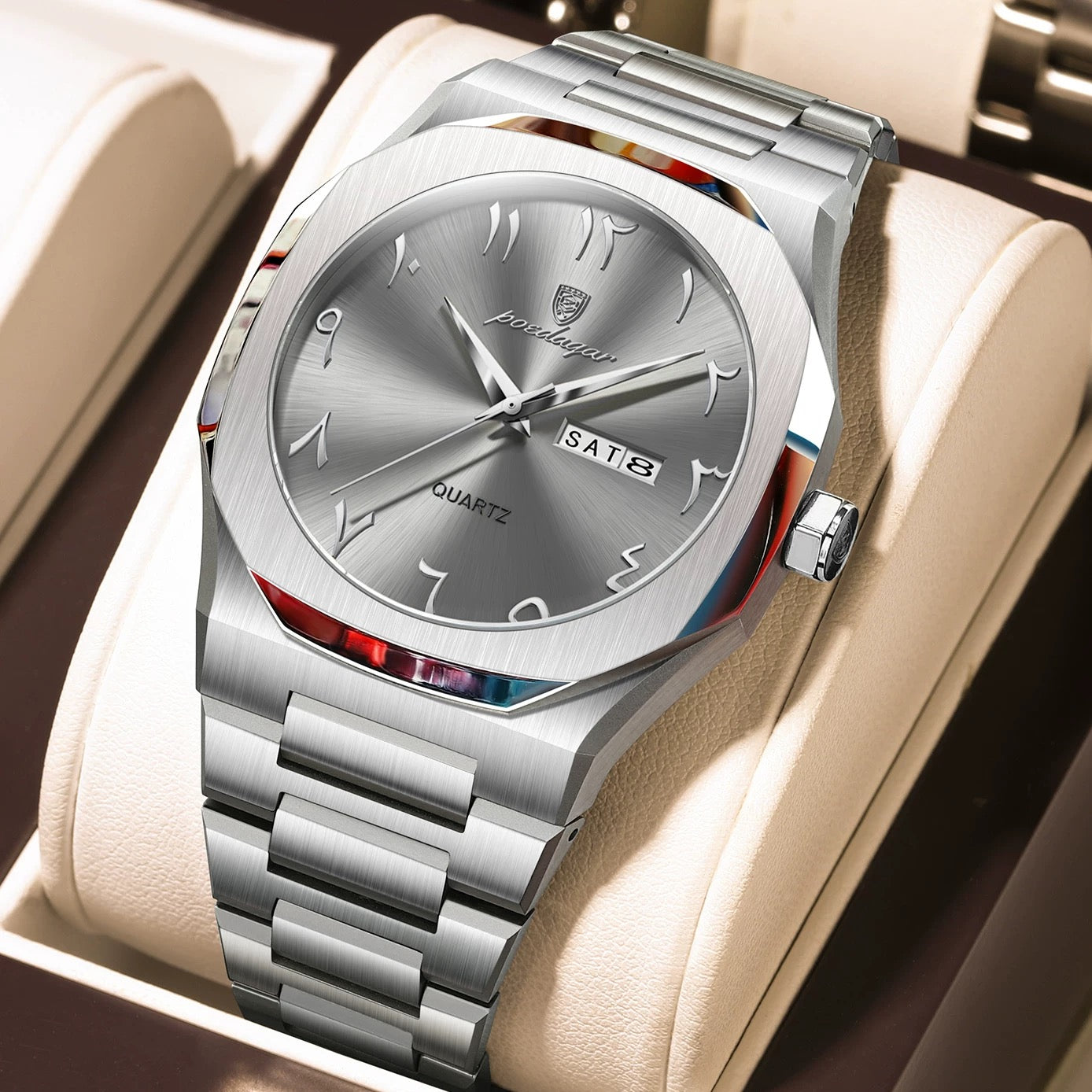 Alba Stainless Wristwatch 2.0 - Silver/Grey