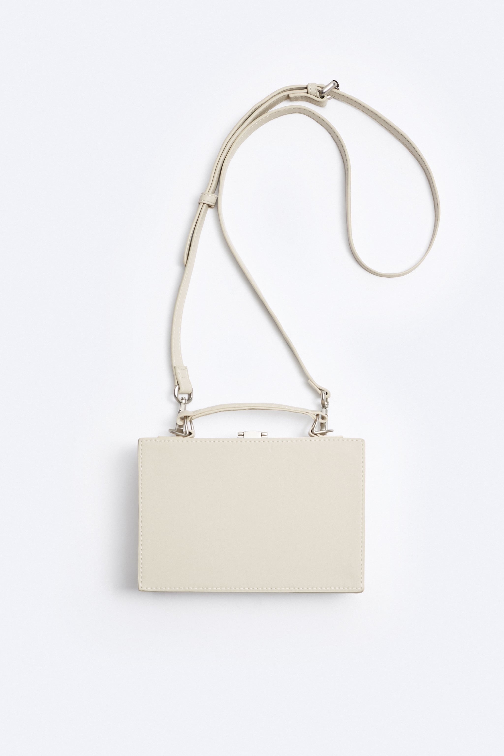 Arthur Rigid Crossbody Box Bag - Camel-8