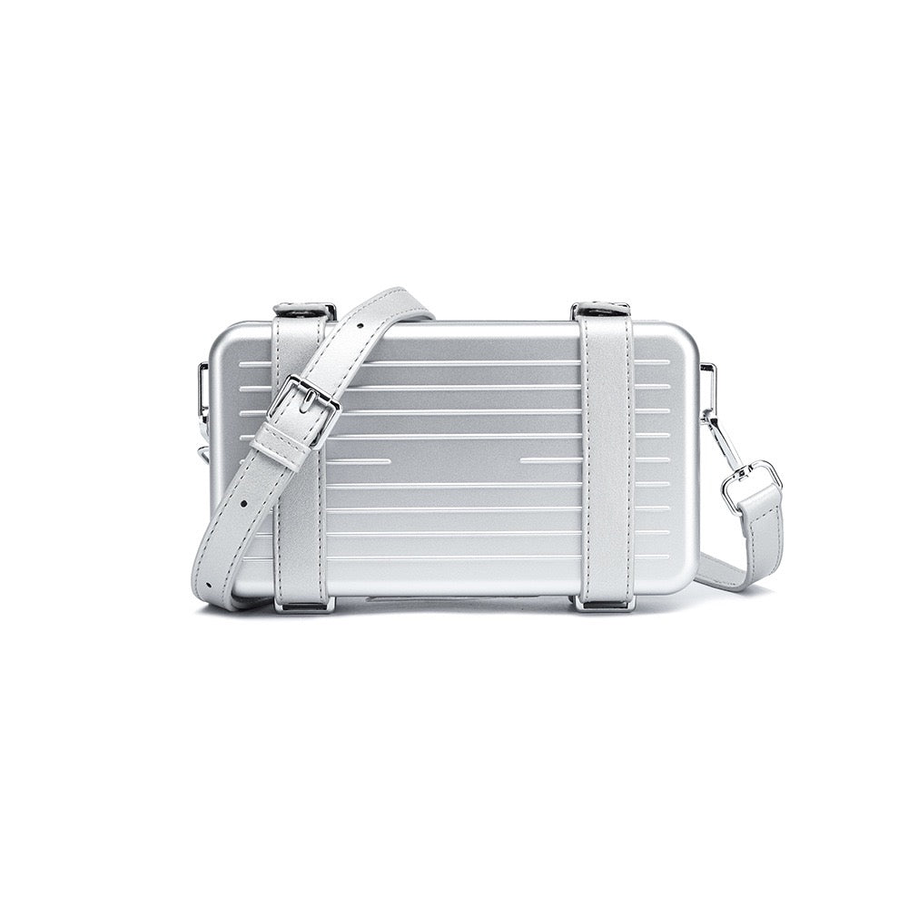 Alexa Crossbody Bag - Silver