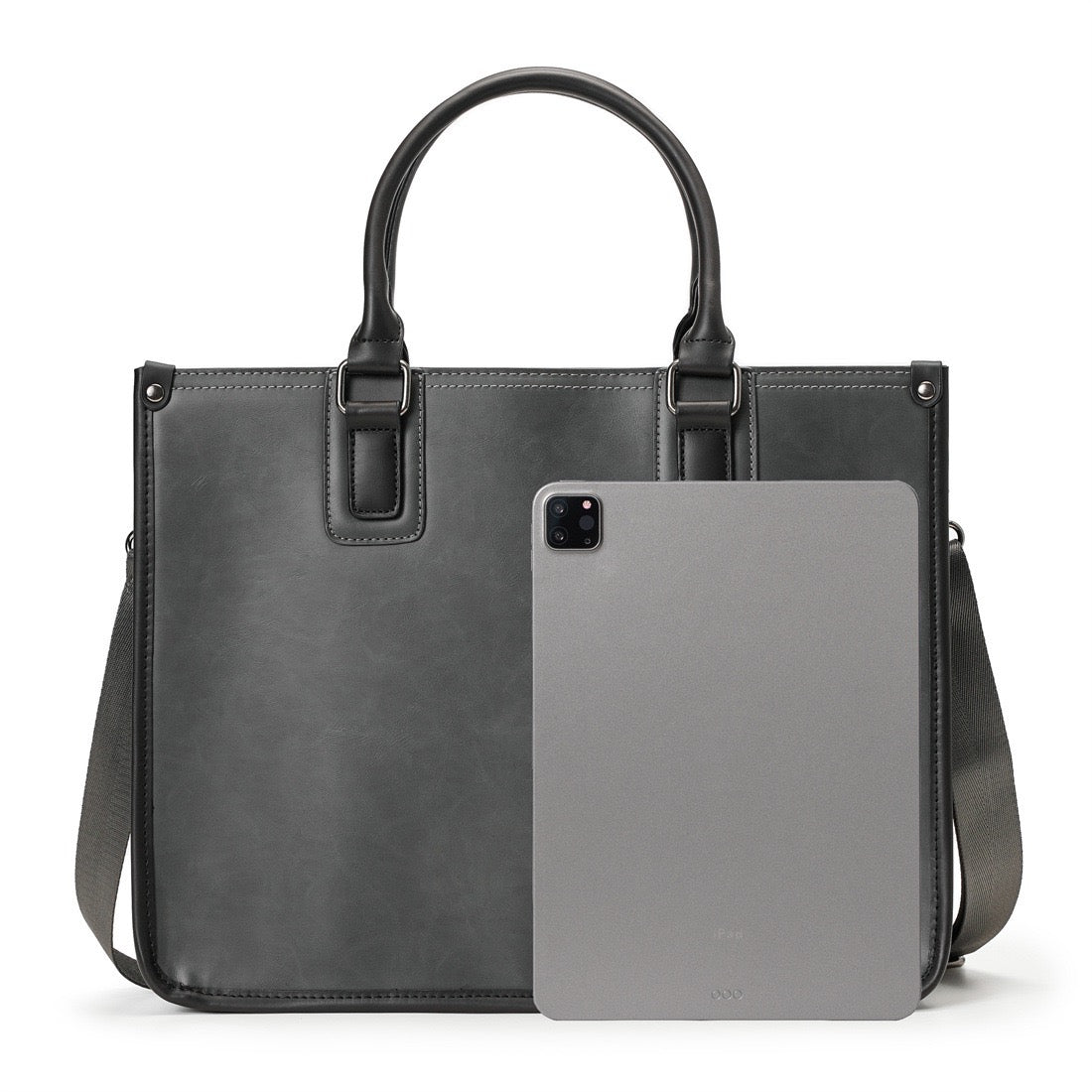Aleah 2.0 Satchel (Laptop) Bag - Grey-3