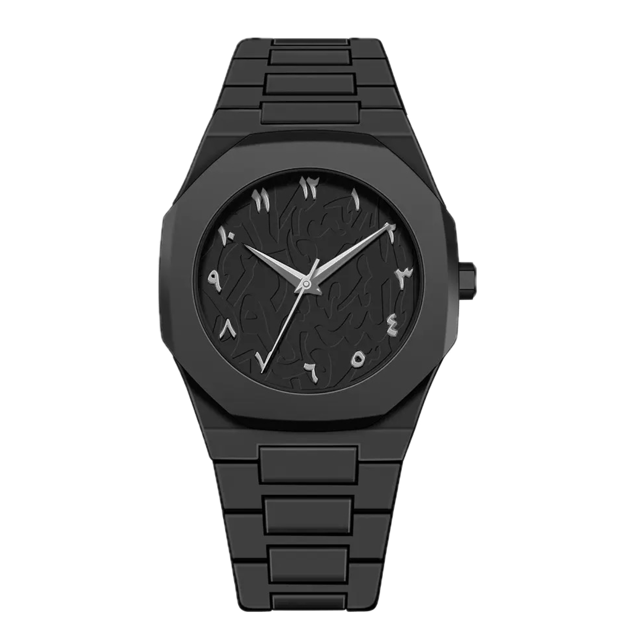 Alba Stainless Wristwatch - Black/Silver